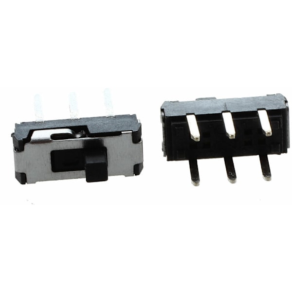 SODIAL(R) 20 kpl On/Off/On DPDT 2P2T 6-nastainen pystysuora DIP-liukukytkin 9x4x3,5mm