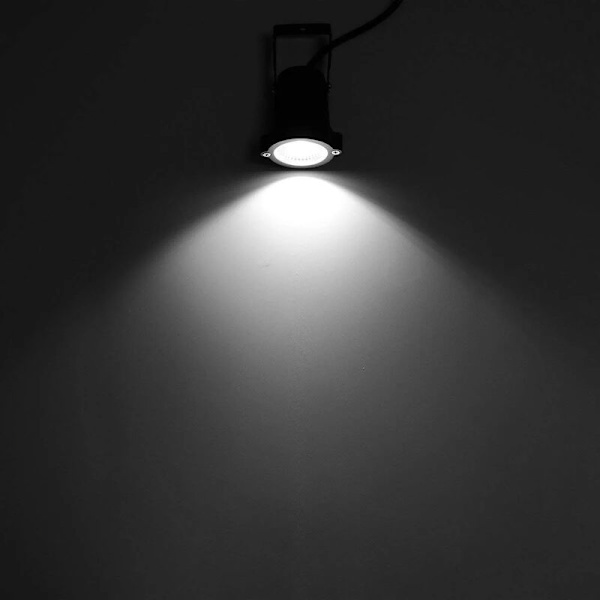 4 kpl COB LED-pistevalaisimia 5W 220V säädettävät puutarhavalaisimet piikillä Ulkovalaistus Puutarha Terassi (kylmä valkoinen)