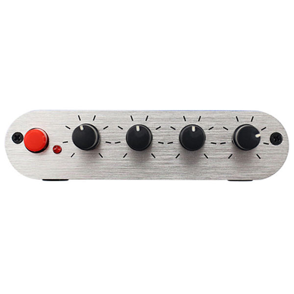 Stereo Mixer (4 indgange, 1 udgang) Individuelt styret DIY-kort Hovedtelefonforstærkerboks Dc12V