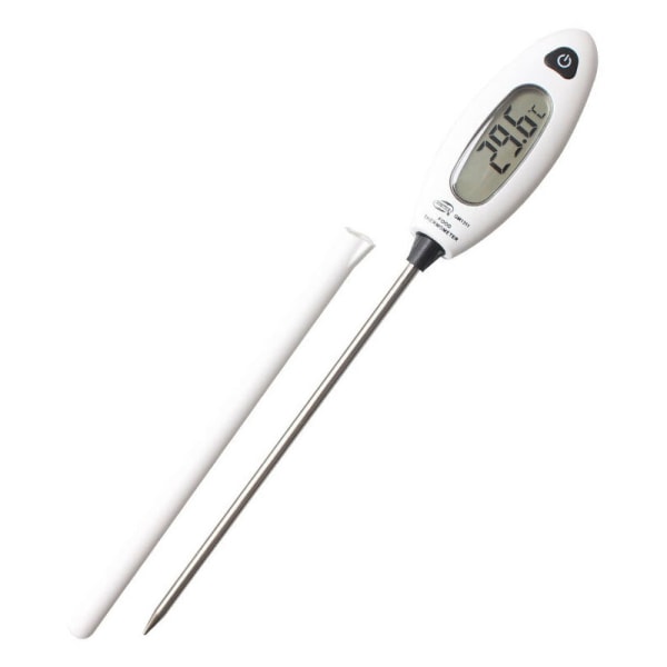 Kökstermometer Present till Män Kvinnor Jul Användbar Digital Matlagningstermometer Sond Mattermometer Direkt Avläsning Termometer Kött Sylt Förbi