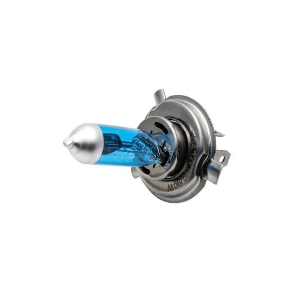 Super Hvite H4 100W 12V Bil Halogen Hovedlys Pærer 8500k 2 stk