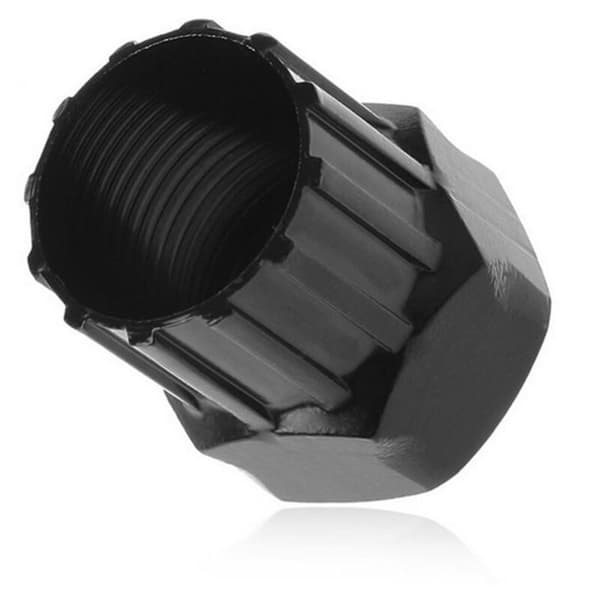 Freewheel Remover Tool Kassett Socket Extractor Socket Spanner for Sykkel Svart