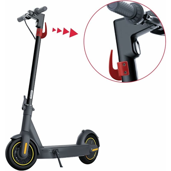 3 stk. Elektrisk Scooter Krog, Elektriske Scootere Krog, Elektrisk Scooter Krog til Max G30 Scooter Gadget Hanger, Hæng Genstande Under Kørsel HIASDFLS