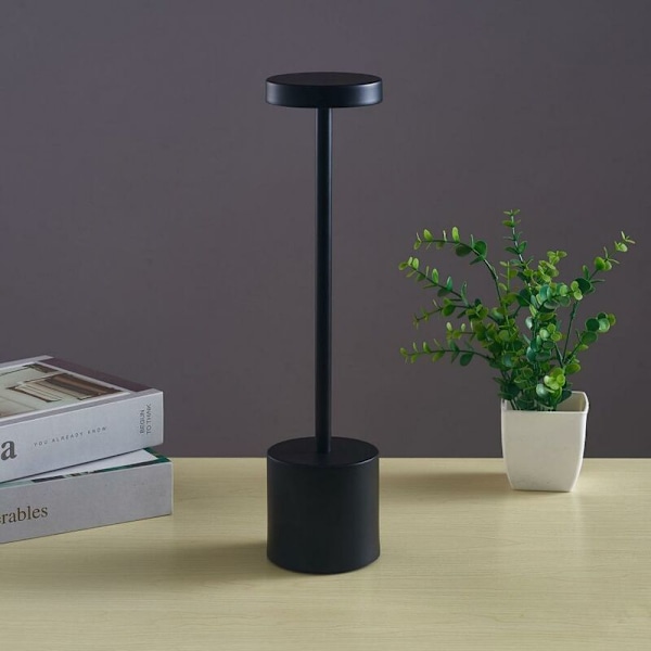Laddningsbar Trådlös Bordlampa, RGB LED Nattlampa, Färgrik Sänglampa, med Justerbar Färgbyte, för Vardagsrum, Sovrum, Babyrum, S