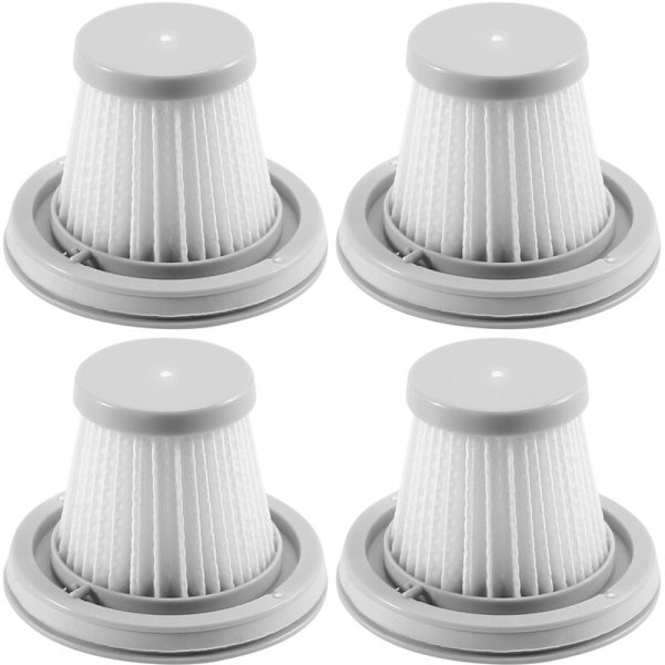4 stk HEPA-filter for praktisk støvsuger Hjemmebil Mini vaskbart filter Snorløse reservedeler Tilbehør