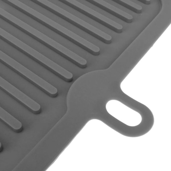 Silikon opvaskestativ 446x203 mm grå