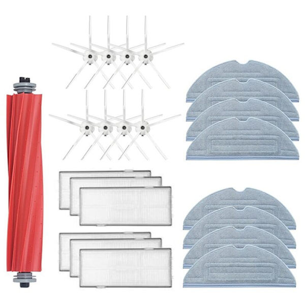 For Xiaomi Roborock S7 T7S T7S plus Hoved Side Brush Mops Kluter HEPA Filter Kit Robotstøvsuger Tilbehør