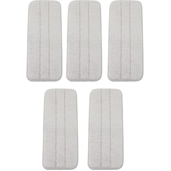 Ersättningsmoppdukar för Deerma TB900/TB880 Spraymopp 360° Rotationsrengöringsduk Golvrengörare 5-pack