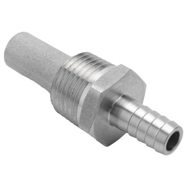 3X Hjemmeinfusjon Oksygenering Inline Diffusjonsstein Aerasjonsstein 1/2 Npt Karboneringsstein