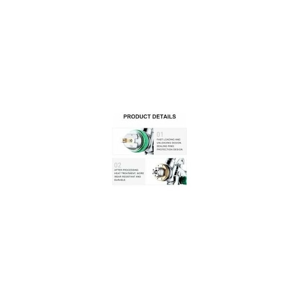 Ammattimainen Maalin Suihkupistooli Korkeapaineinen Suihkupistoolisetti Ilmasuihkupistooli Pneumattinen Painovoimainen Maalin Suihkupistooli Hvlp 600cc 1.4mm/1.7mm/2.0mm B-DENUOTOP