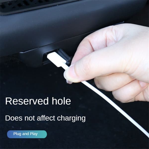 For Model 3 2024 Bakre Luftuttak USB-ladedeksel