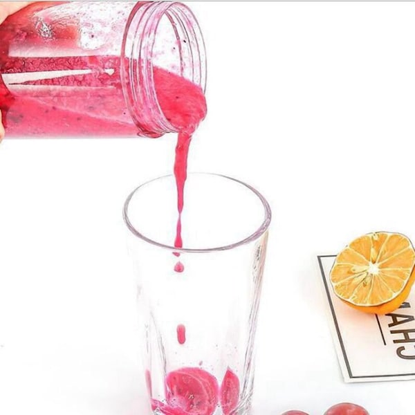 Bærbar USB Elektrisk Juicer Blender Mælkesmoothie Maker Kop til Kontor Picnic, Lilla
