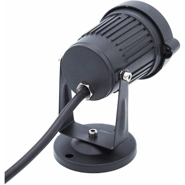 4 kpl COB LED-spotit 5W 220V säädettävät puutarhavalot Ulkovalaistus Puutarha Terassi (kylmä valkoinen)