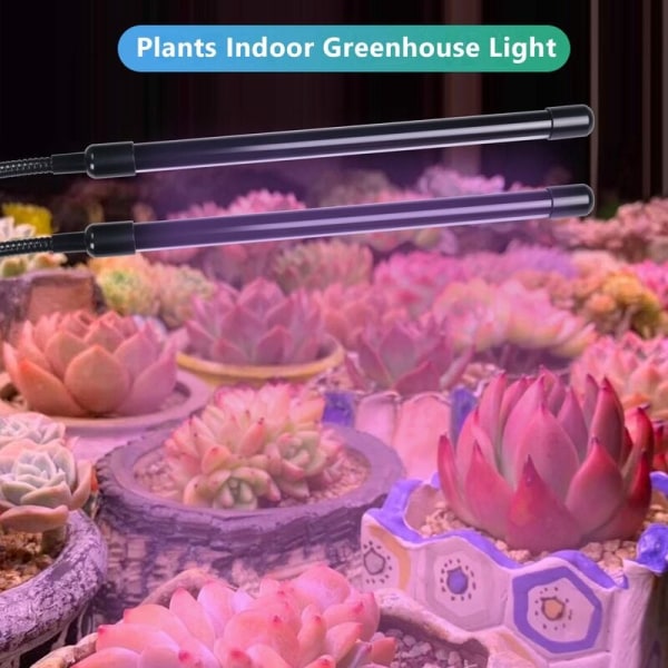 USB LED innendørs vekstlys, 40W fullspektrum fytolamper sollys hvitt for planter hus hydroponics saftig vekstboks