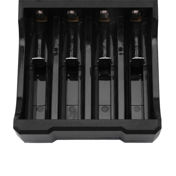 3X 4-Slots Genopladelig Smart USB Li-ion Batterilader til 18350 18500 18650 Aaa