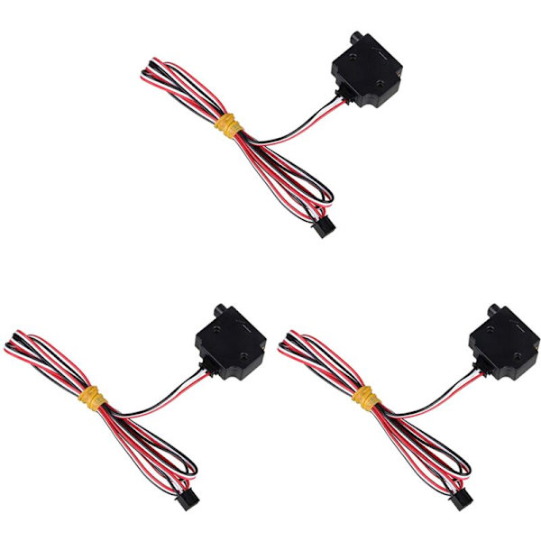 3X 3D Printer Filament Detektormodul med Runout Detektor Material Sensor Udgangskabel 1M til CR10 3D Printer