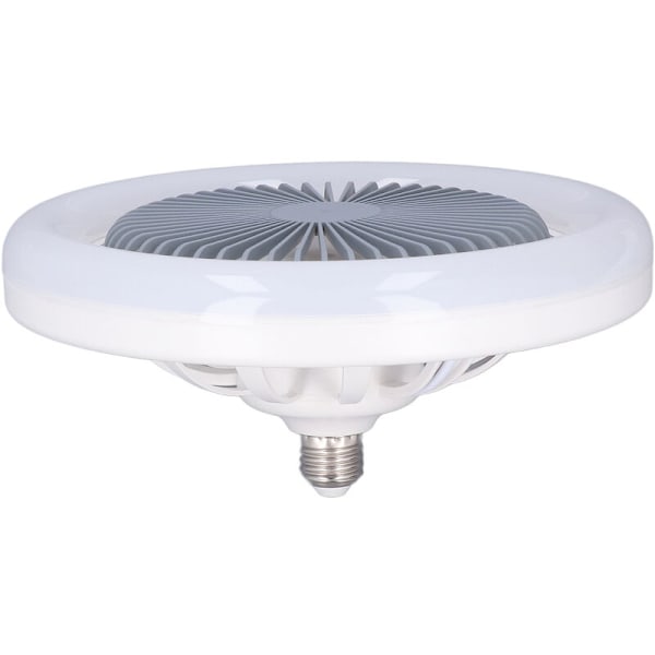 Takviftelampe liten E27 30W lydløs justerbar LED-viftelampe for barnerom soverom 85265V