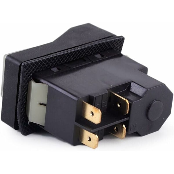 250V IP55 KJD17 KLD28 4-polig Start-Stop On-Off-brytare Volt 2BTN Lämplig för verkstads maskiner (Levereras av Amazon)