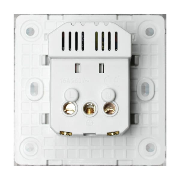 Veggkontakt med dobbel USB - Lader for iPhone/Android Fransk plugg