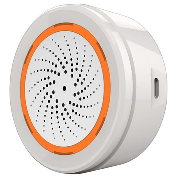 ZigBee lyd- og lyssensor NEO 90DB indbygget sirenealarmsensor Tuya Smart Life