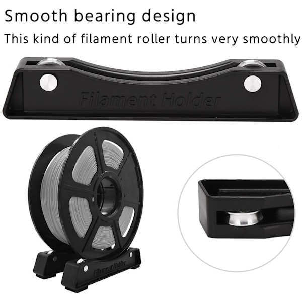 3D Printer Filament Spoleholder Støtte Stativ Holder til PLA/ABS/Nylon/Træ/TPU/Andre 3D Print Materialer