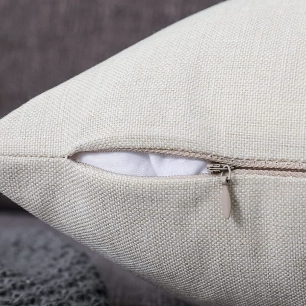 Jul Kvadratisk Kudde Dekor Kuddfodral Kuddfodral för Soffa Bil Fawn Mönster 45X45Cm