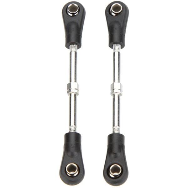 2 stk. Serie Øvre Ledstang 120936 7195 til -10 DBX10 10421-S 9102 1/10 Fjernbetjening Bil Reservedele Tilbehør