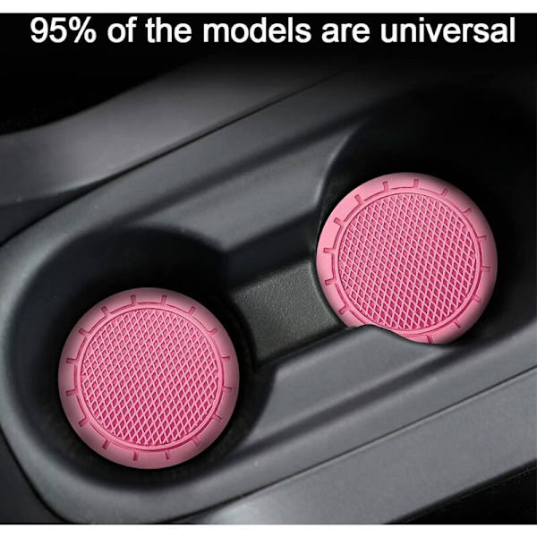 4 kpl auton mukitelineen alustaa, liukumattomat, universaalit, sopivat useimpiin sisätiloihin (pinkki)