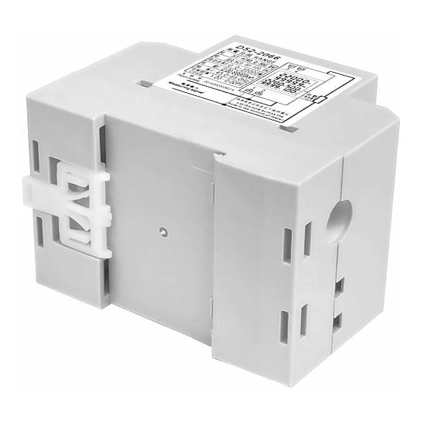Strömförbrukningsindikator D52-2066 elmätare fas hushåll smart watttimmarmätare skena typ 220V spänning ström effekt frekvens