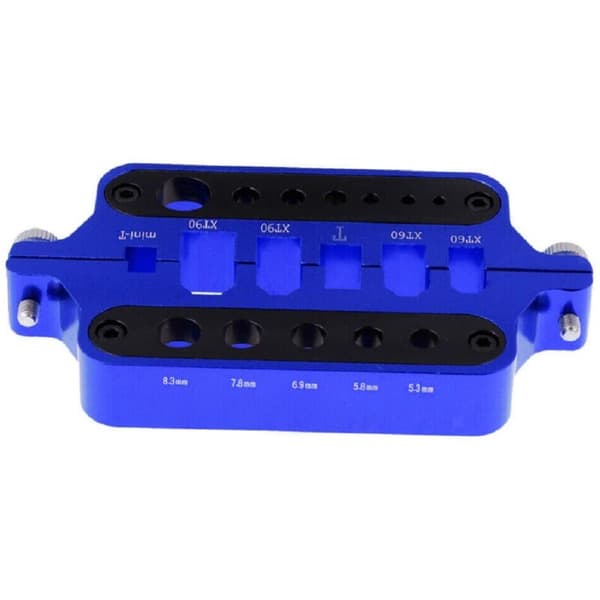 XT60/XT90 Lodde-stasjon i aluminium, multifunksjonell isolert bananplugg for PCB-montering
