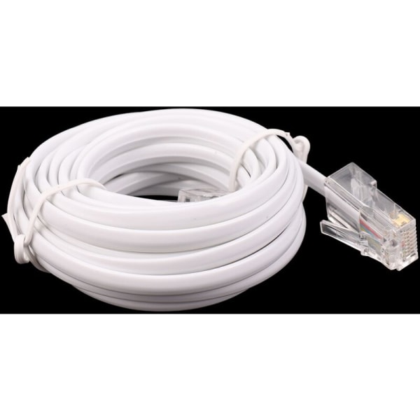RJ11 6P4C til RJ45 8P4C modulært forlængerkabel 3 meter