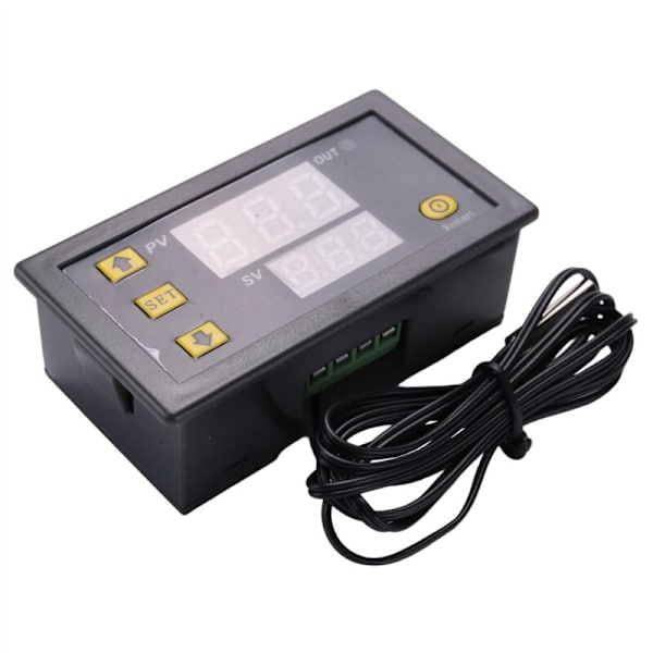 W3230 Sondlinje 20A Digital Temperaturkontroll LED-display Termostat Värme/Kylkontroll Instrument, AC110-220V 1500W