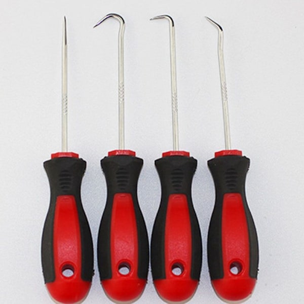 4 st verktygspackning skrapa bort verktyg krok gummi dragare skruvmejsel hand DIY bil set
