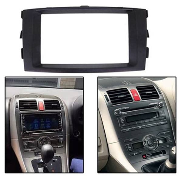 2Din bilfascia til 2006-2012 Stereo Fascias Dash Installation Panel Bil DVD Frame Kit i Dash