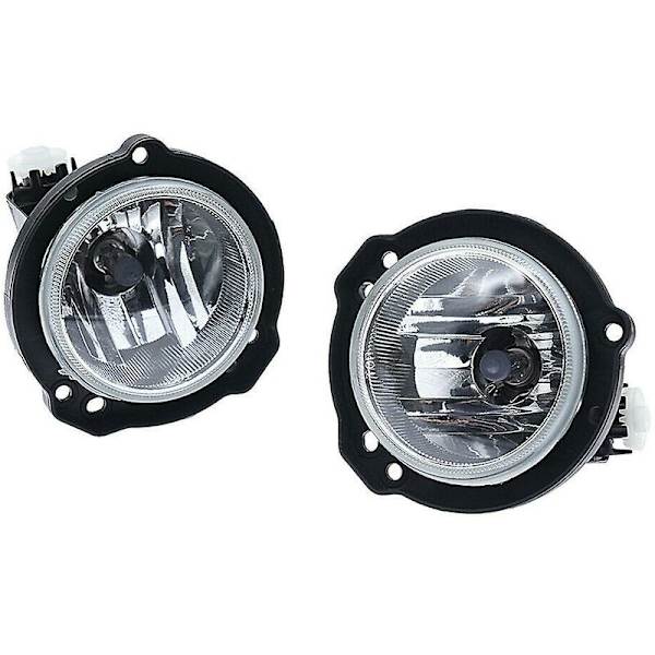 1 Par LED Tåkelys Front Bumper Tåkelys Pære Klar Linse For Avanza 2012-2019