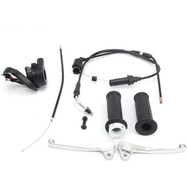 Throttle Grip Kabel Bremsespaghæng Ignition Switch Kit Passer til Yamaha YZinger 50/PeeWee PW50