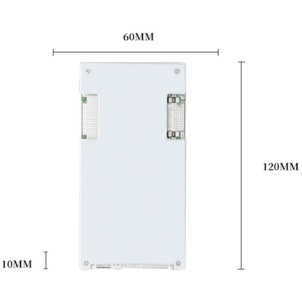 10S 36V 45A Li-Ion Lipolymer Batteribeskyttelseskort BMS PCB-kort med Balanse for E-Sykkel Elektrisk Motorsykkel