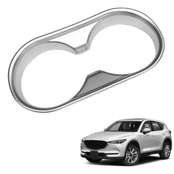 For -5 CX5 2017 2018 ABS Krom Midtkonsoll Koppbærerramme Dekor Deksel Trim