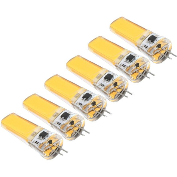 6 st G4 LED-lampor 9W Dimbara COB 500LM för Hembelysning, Landskap, Kronljus