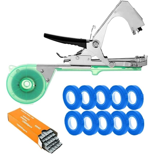 Bindings Tang, Grenknytte Maskin Rustfritt Stål Hage Tang Verktøy, Hageknytting Gren, for Planter Grønnsaker Frukt Blomster (med Tape og