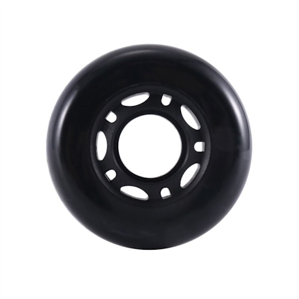 63mm X 18mm Bagagekuffert Hjul Udskiftningssæt Par Universal Miljøvenlig Polyurethan Bagagereparation Sort