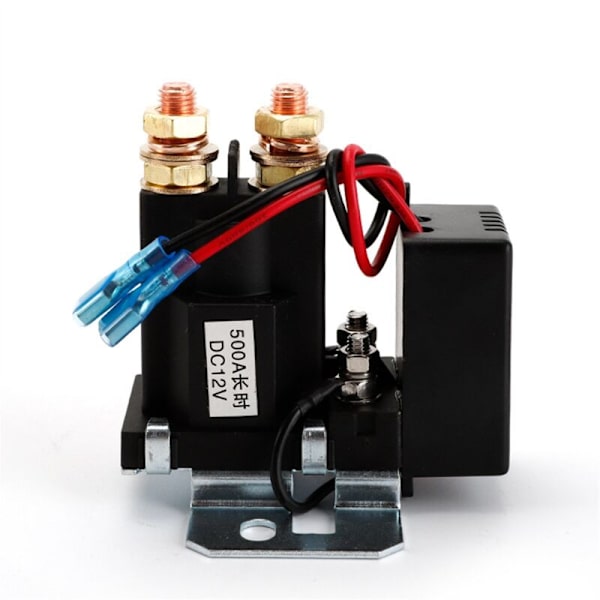 Batterifrånkopplingsrelä Fjärrkontroll Ström Isolering Frånkoppling Stöldskydd Fjärrkontroll 12V 500A