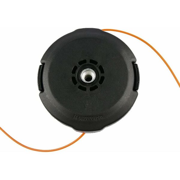 Harjakoneen pää Husqvarna T35 Auto Feed Tap Advance 223L 223R 322C 323C 325C 325CX 326CX Vaihto-osat 531300194