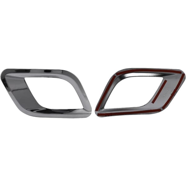 2 stk. tåkelysdeksel for bilens støtfanger - Encore 2012-2016 Opel / Mokka