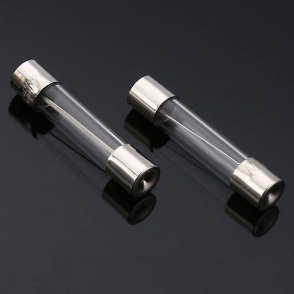 72 stk. 250V 0,5A-30A Glasrør Assorterede 6X30Mm Elektriske Sikringer Sæt