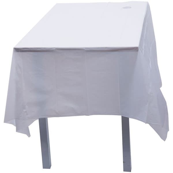 Plastikkduk, hvit 137CM X 183CM