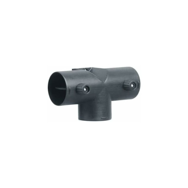 3-vejs kanalforbindelse, 75 mm T-formet kanalforbindelse Varmeforbindelser Kanalforbindelse med 2 justerbare ventiler, 75 mm T-formet
