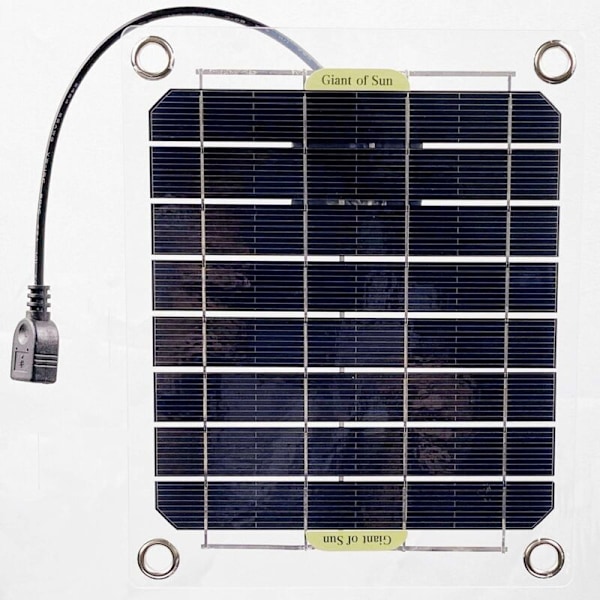 20W Solcellepanel Full DC5V USB Solcelle for Bil Yacht Batterilader