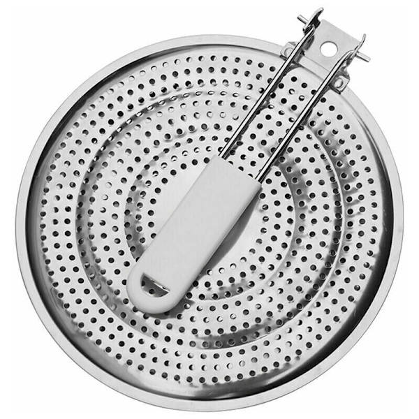 21 cm Varmefordeler i Rustfritt Stål for Gasskomfyr