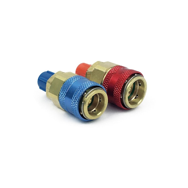 Pikaliittimet QC12 R134A C -liittimet qc12 Auton ilmastointi ja fluoriyhdisteet 1 pari R134a Auton pikaliitin